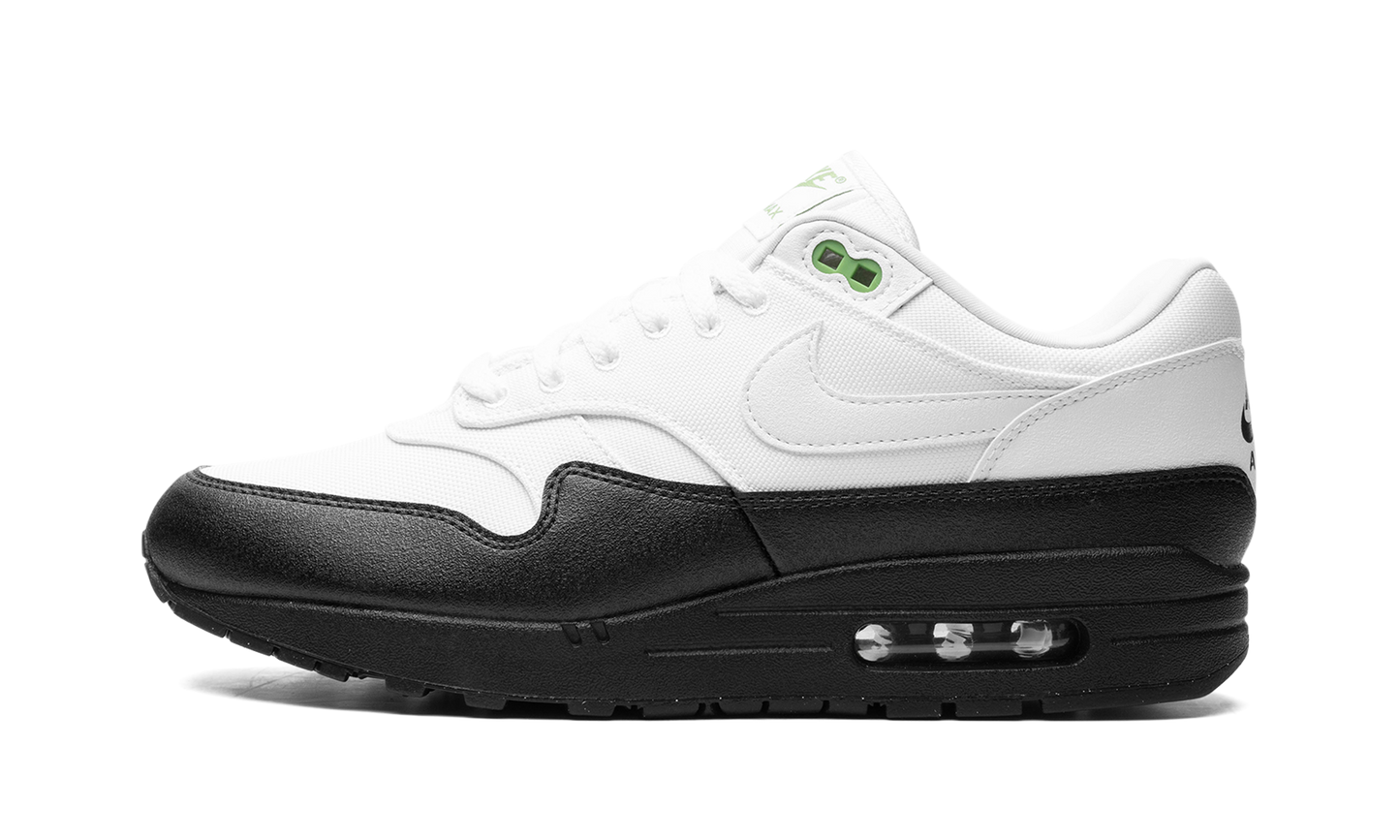 Nike Air Max 1 White Black Chlorophyll | 1 + 1 Gratis