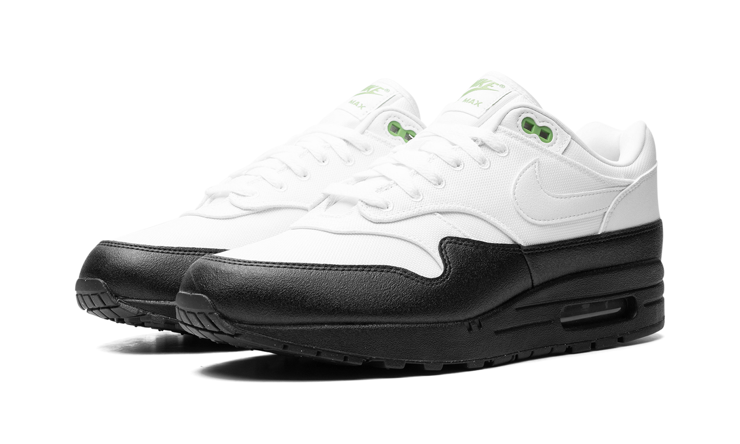 Nike Air Max 1 White Black Chlorophyll | 1 + 1 Gratis