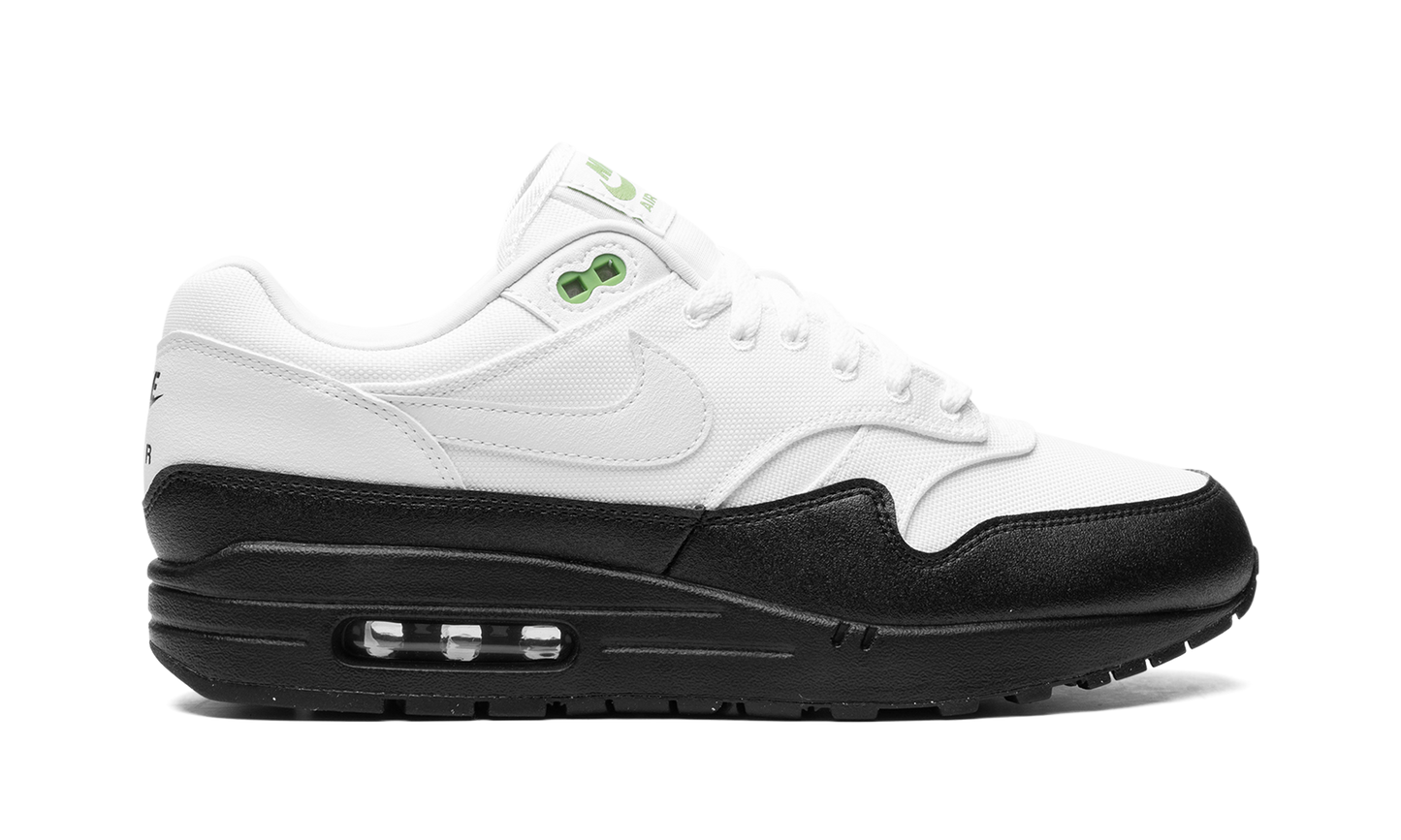 Nike Air Max 1 White Black Chlorophyll | 1 + 1 Gratis