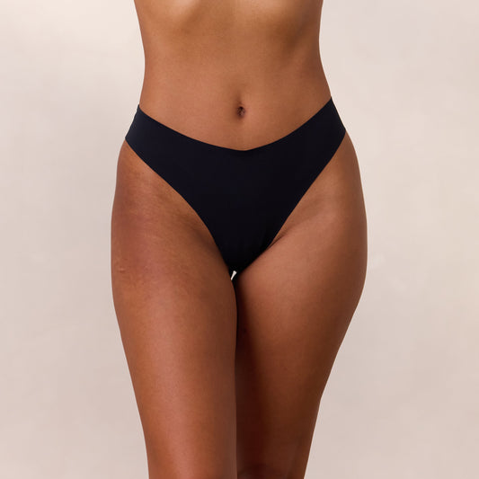 Everyday Flex Brazilian Slip - Zwart
