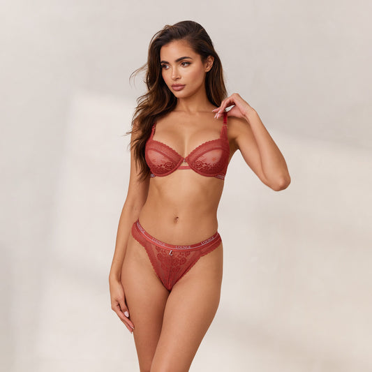 Liberty Balcony BH - Verbrand Rood