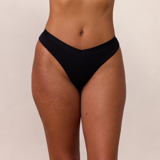 Everyday Comfort Brazilian Slip - Zwart