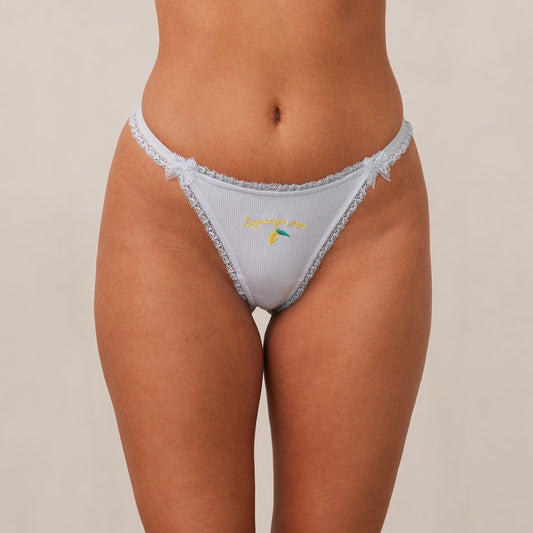 Fruity 'Squeeze Me' G-string - Blauw
