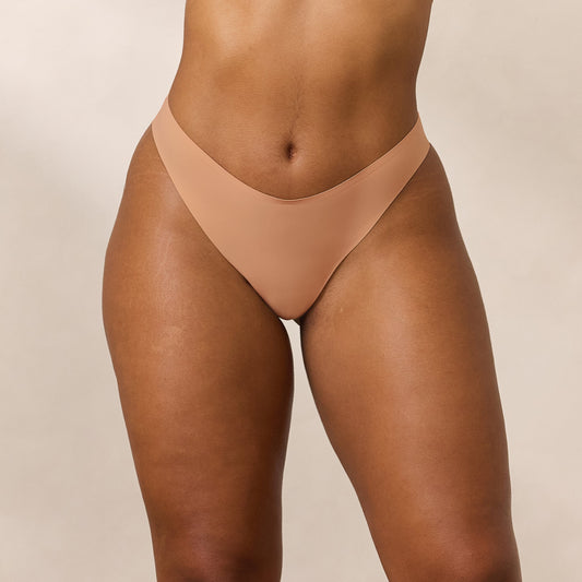 Everyday Form Brazilian Slip - Honingkleurig