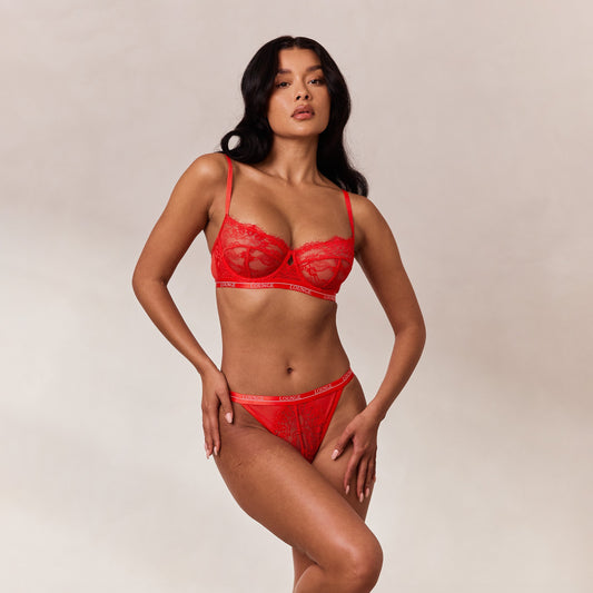 Entice Balcony BH - Rood