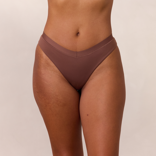 Everyday Comfort Brazilian Slip - Muskaat